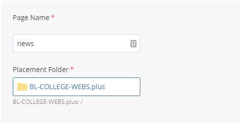 Page name screenshot
