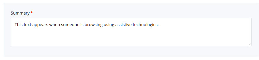 Inline meta screenshot